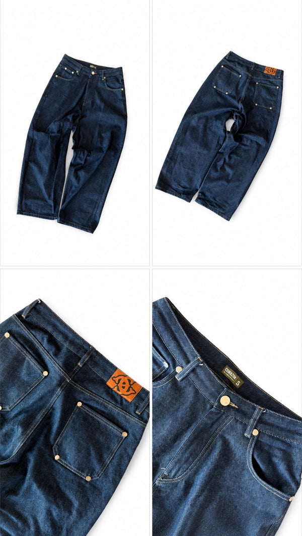 Corazon Denim Jeans Dark Blue