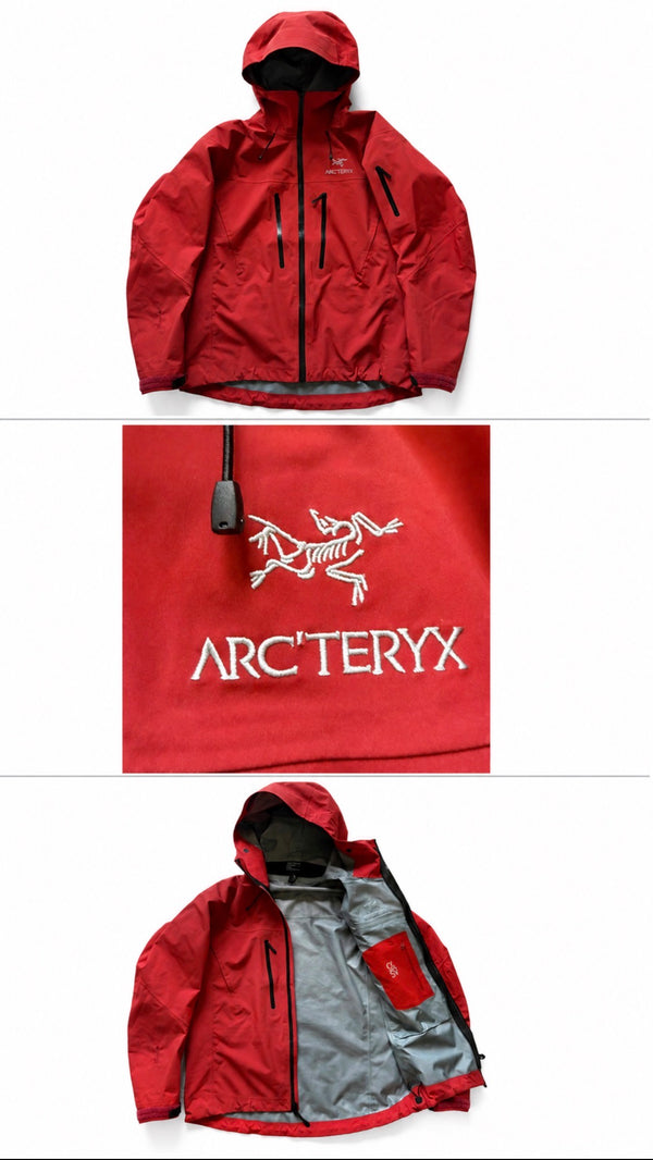 Arcteryx Czerwona Jacket Red