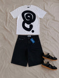 Abstract Swirl Tee Outfit